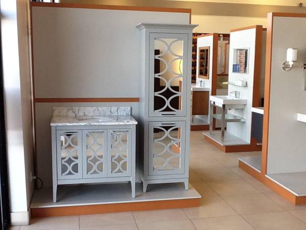 36" Stephen in blanc finish base price is $2195.00 with a top/sink and all the appropriate options, it is $4145.00.