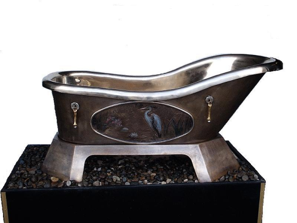 Solid Bronze Freestanding Bath tub from Elite Bath