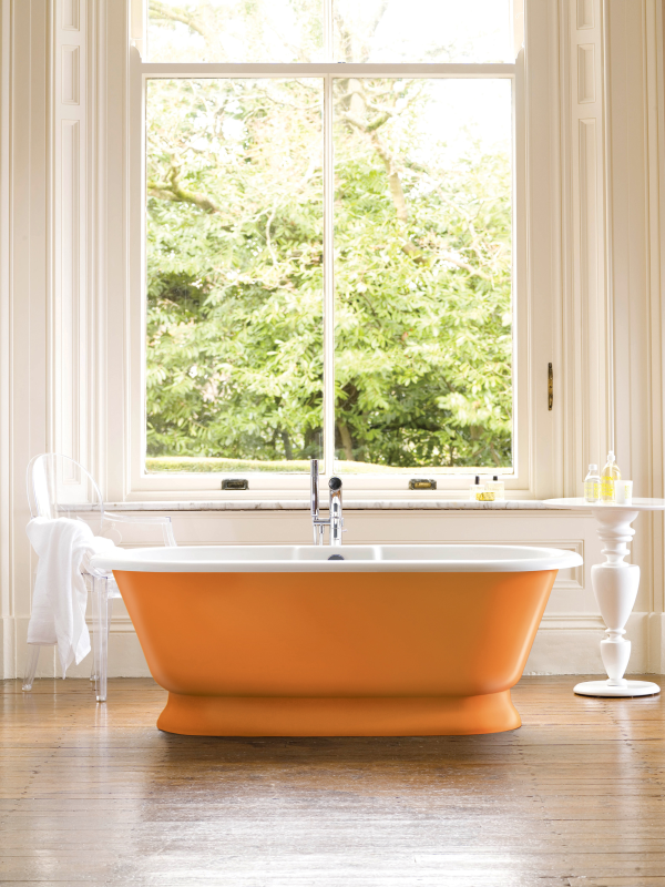 Victoria + Albert Tangerine Tango York freestanding bath